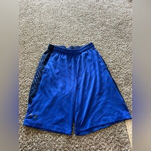 Under Armour Men's Navy Blue Athletic Shorts Size M